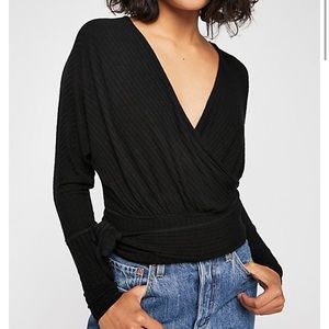 Free people - we the free east coast wrap top